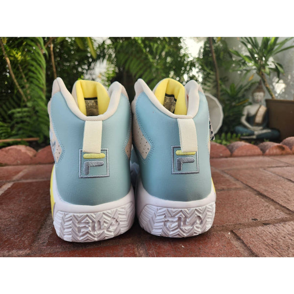 Brand New Men's Fila Mashburn Egret Gray 1BM01866-107 sneakers shoes