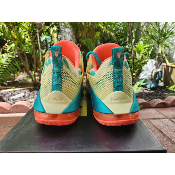 Nike Lebron XII Low Premium Lebronald Palmer Shoes Sneaker 776652-383 size 11