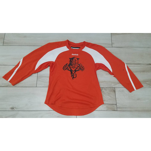 Men's Reebok Orange Florida Panthers NHL Hockey jersey size M
