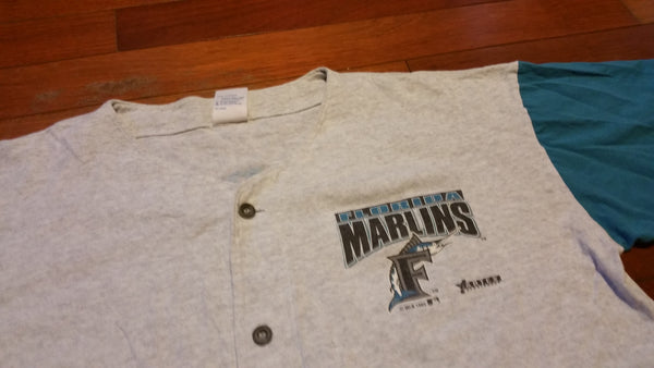 LARGE - vtg "FL Marlins" tee jersey