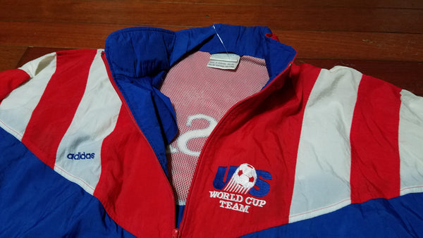 MENS - Worn vtg Adidas Team teamUSA jacket sz xl