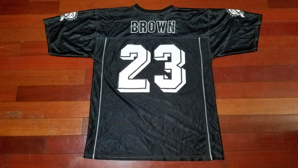 MENS - Worn Miami Dolphins Ronnie Brown jersey sz L