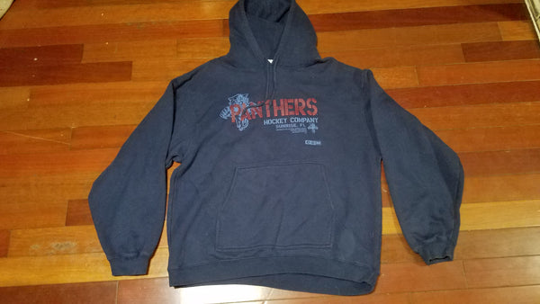 MENS - worn lightly Vtg Florida Panthers hoodie sz L