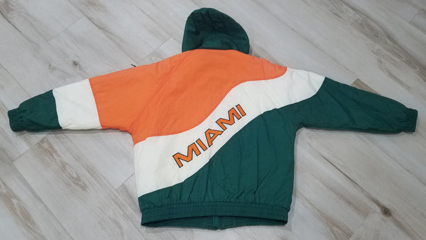MENS - Worn vtg Apex Miami Hurricanes jacket sz XL